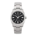 Stainless Steel 36mm Oyster Perpetual Watch Black 126000