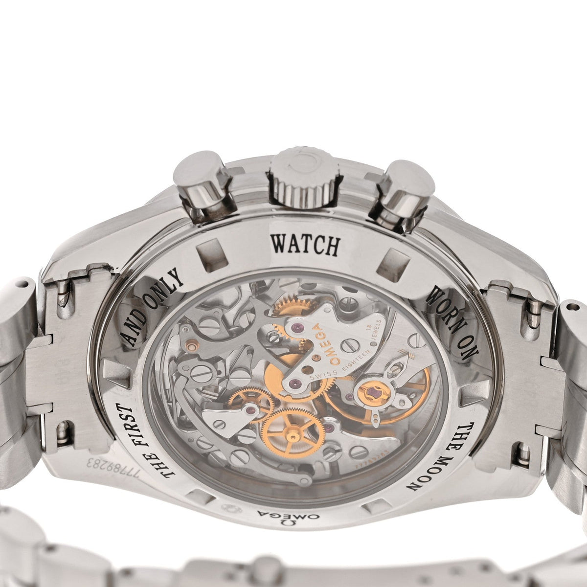 Stainless Steel 42mm Speedmaster Moonwatch Professional Chronograph Manual Winding Watch Brown 311.30.42.30.13.001