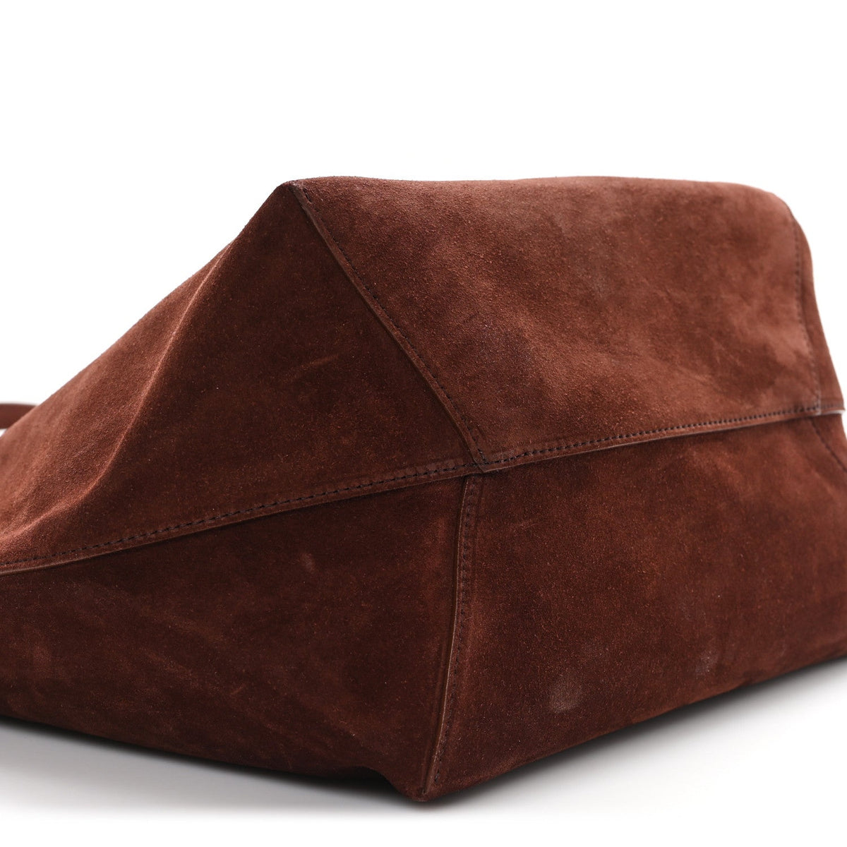 Suede Everyday Cabas Tote Chocolate