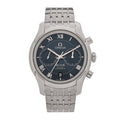 Stainless Steel 42mm De Ville Co-Axial Chronometer Automatic Watch Blue 431.10.42.51.03.001