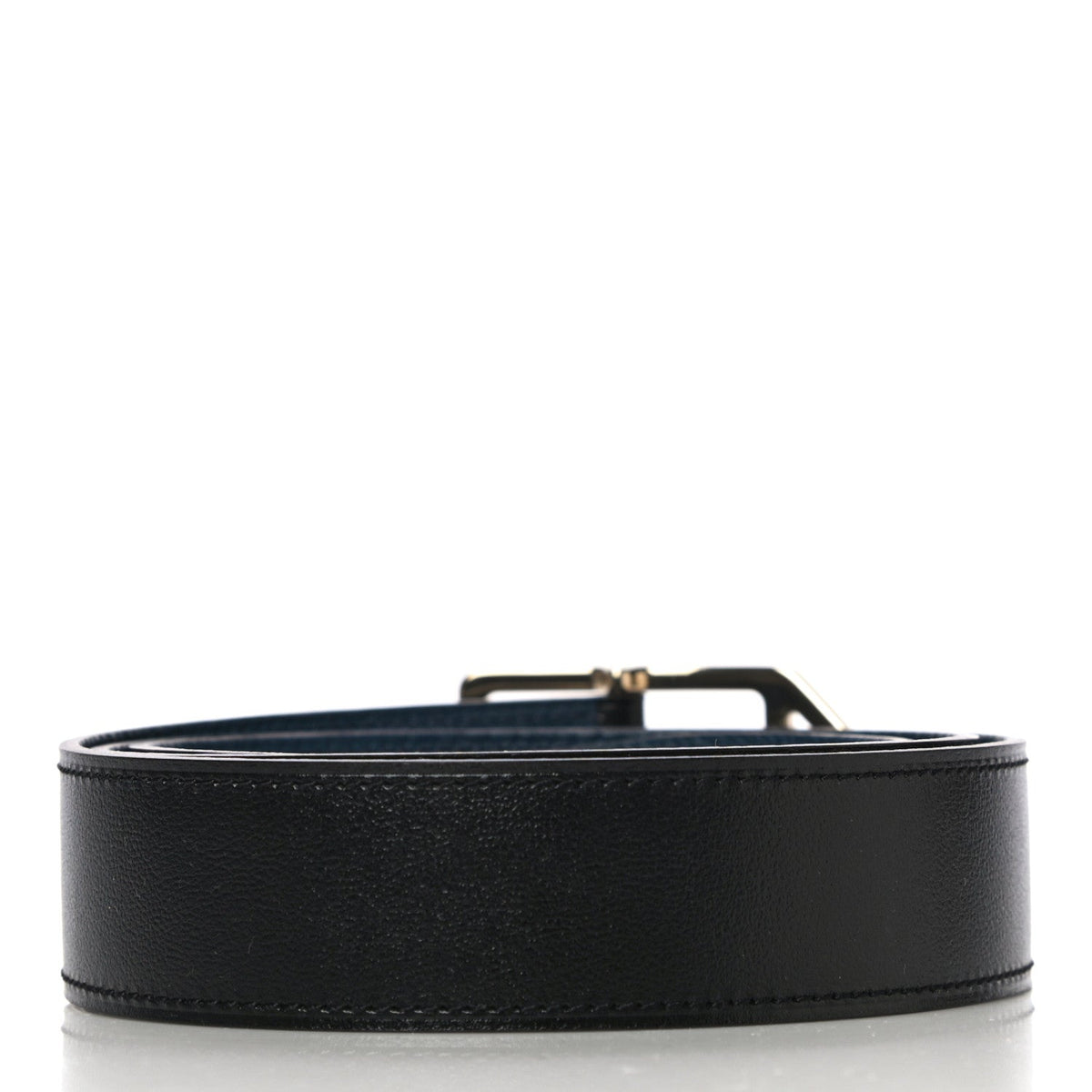 135 Togo 32mm Paddock Belt 95 Black Blue de Prusse