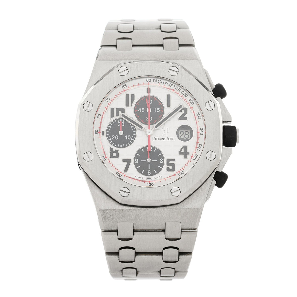 Stainless Steel 42mm Royal Oak Offshore Chronograph Automatic Watch Silver 26170ST.OO.1000ST.01