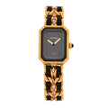 Stainless Steel Lambskin 20mm Chain Premiere Quartz Watch Gold M