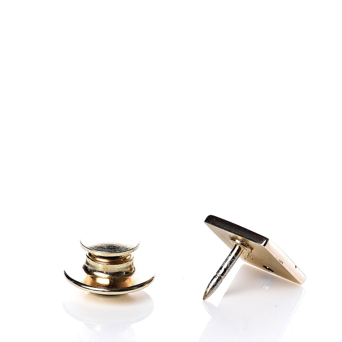 10K Yellow Gold Blue Sapphire Employee Pin