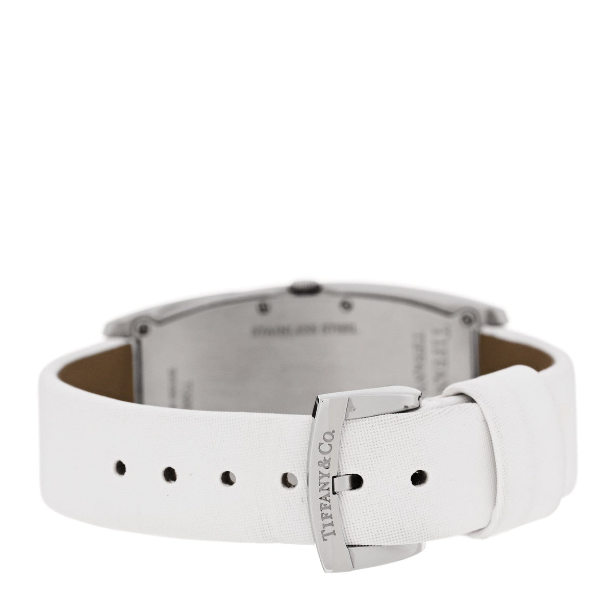 Stainless Steel Satin 22mm Gemea Quartz Watch White