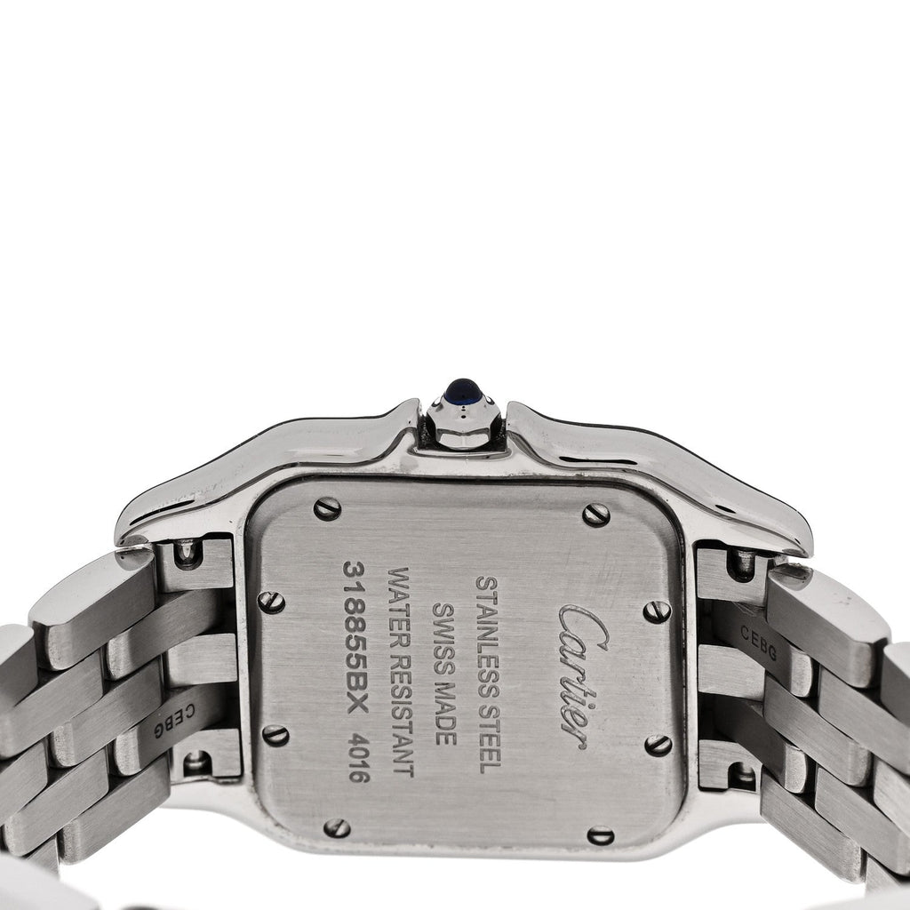Stainless Steel Diamond 27mm Panthere Quartz Watch