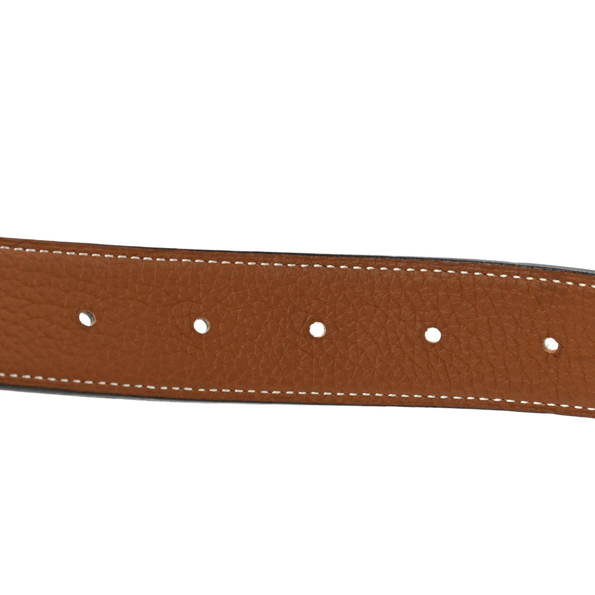 135 Togo 32mm Martelee H Belt 85 Black Gold