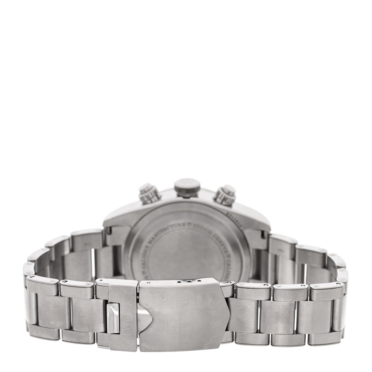 Stainless Steel 41mm Black Bay Chronograph Panda Automatic Watch White 79360N