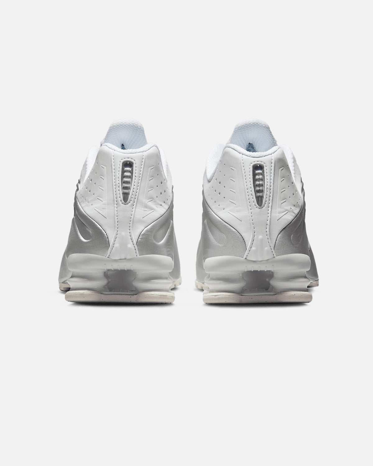 Nike Shox R4 White/Metallic Silver