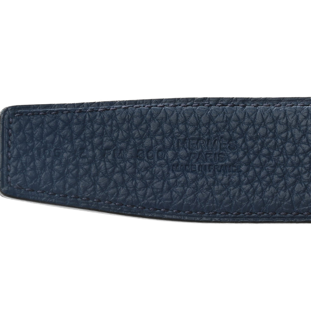 135 Togo 32mm Matte H Belt 105 Black Bleu De Prusse
