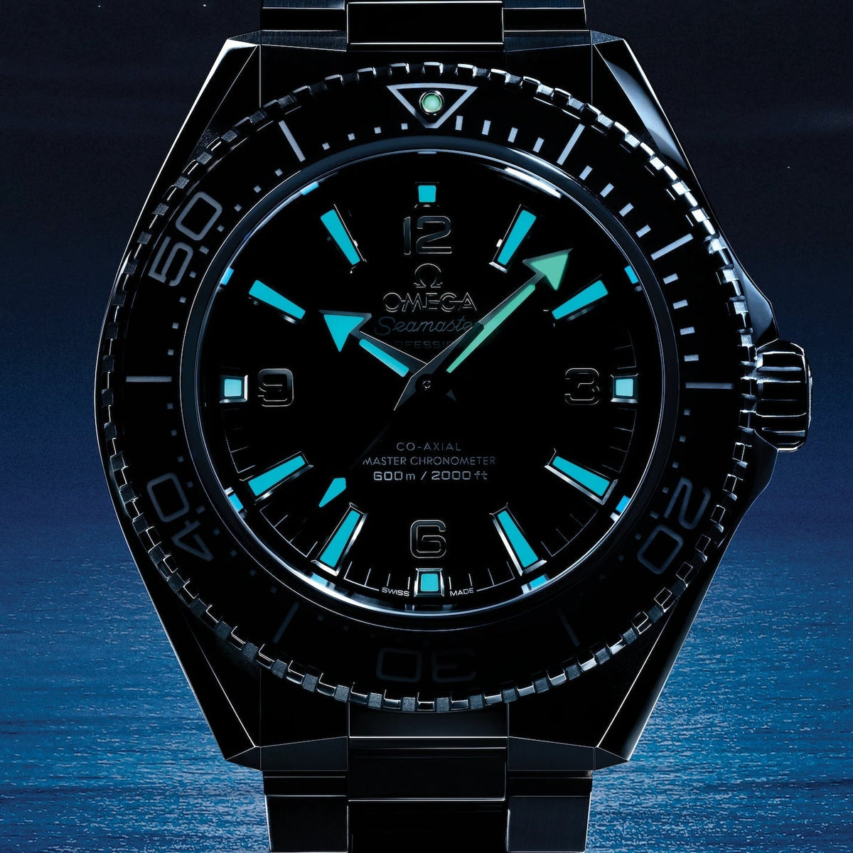 Seamaster Planet Ocean 600M 42mm - Black on Bracelet