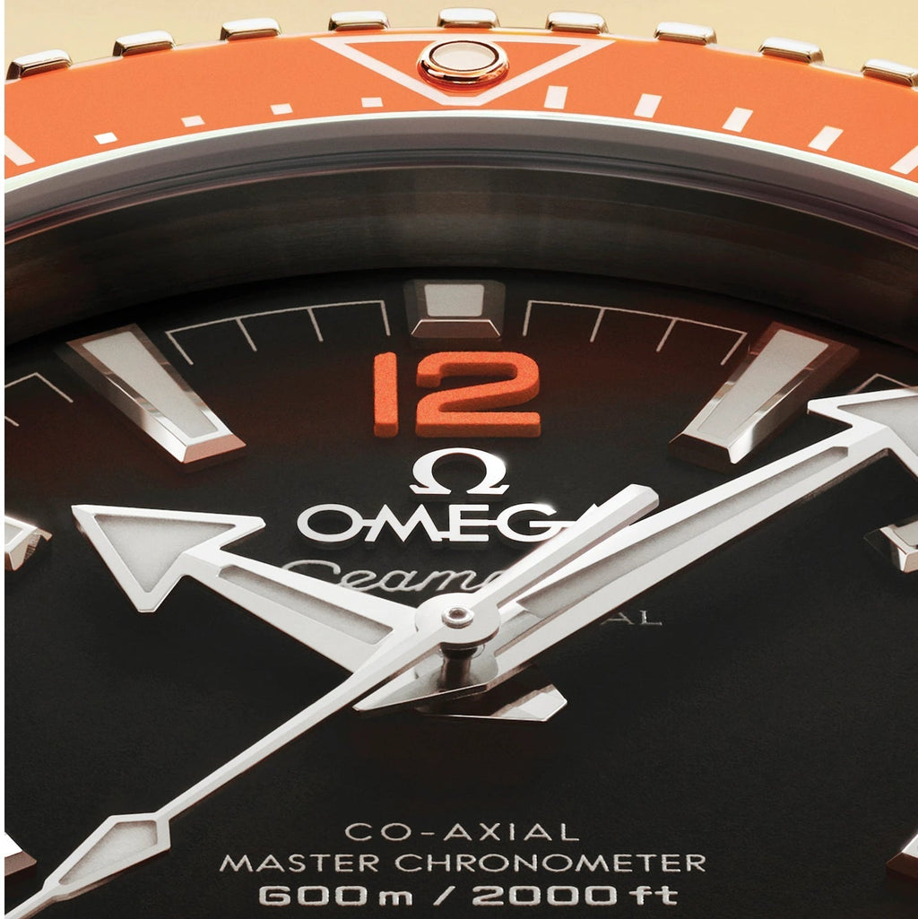 Seamaster Planet Ocean 600M 42mm - Black and Orange on Bracelet